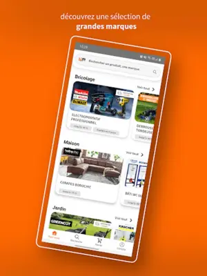 Brico Privé - Ventes privées android App screenshot 2